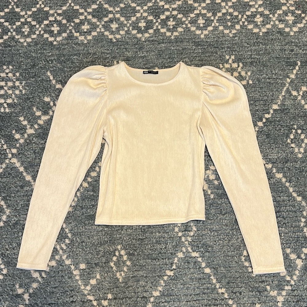 Zara puff sleeve top
